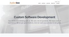Desktop Screenshot of fusionbox.com